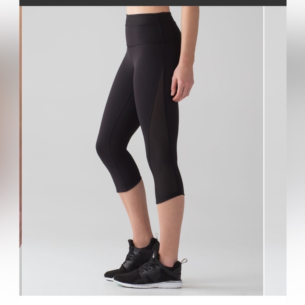 Lululemon Keep Score Crop (17") Black